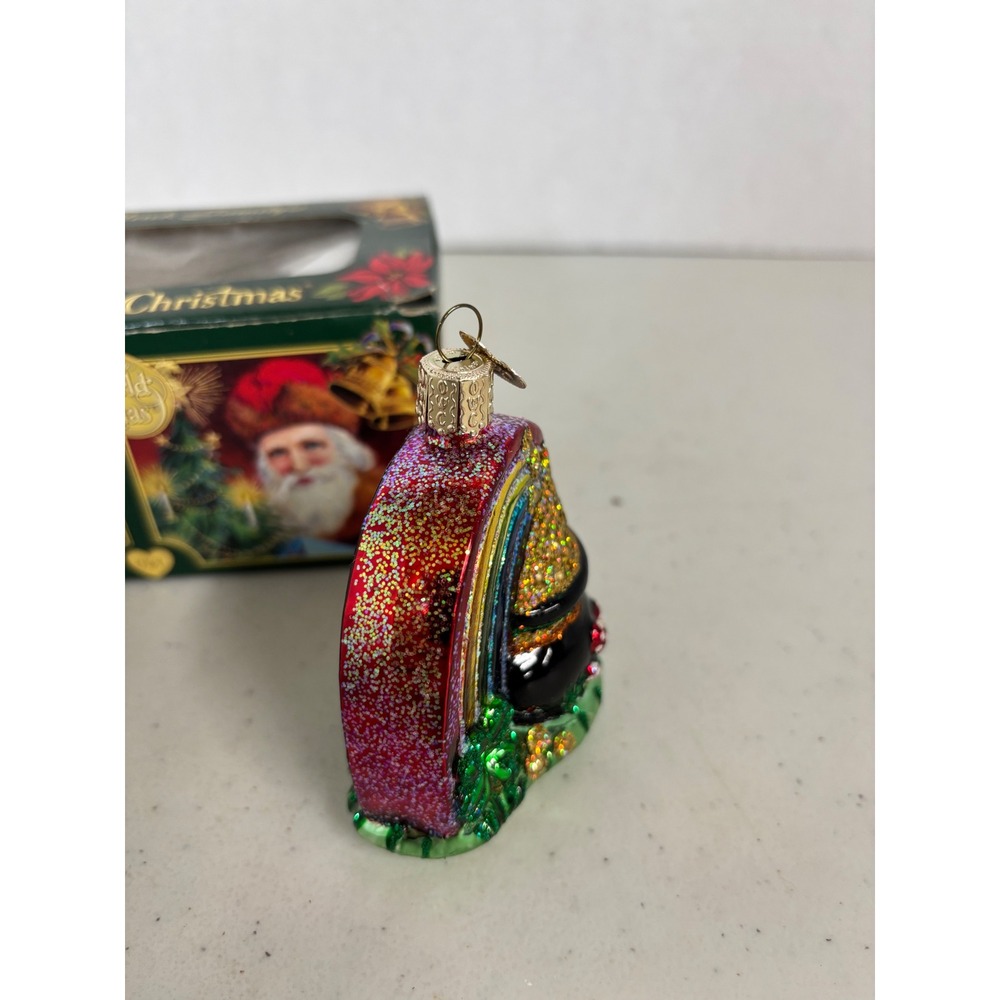 Old World Christmas Pot of Gold Rainbow Glass Ornament St Patricks Day 12437 - Picture 3 of 5
